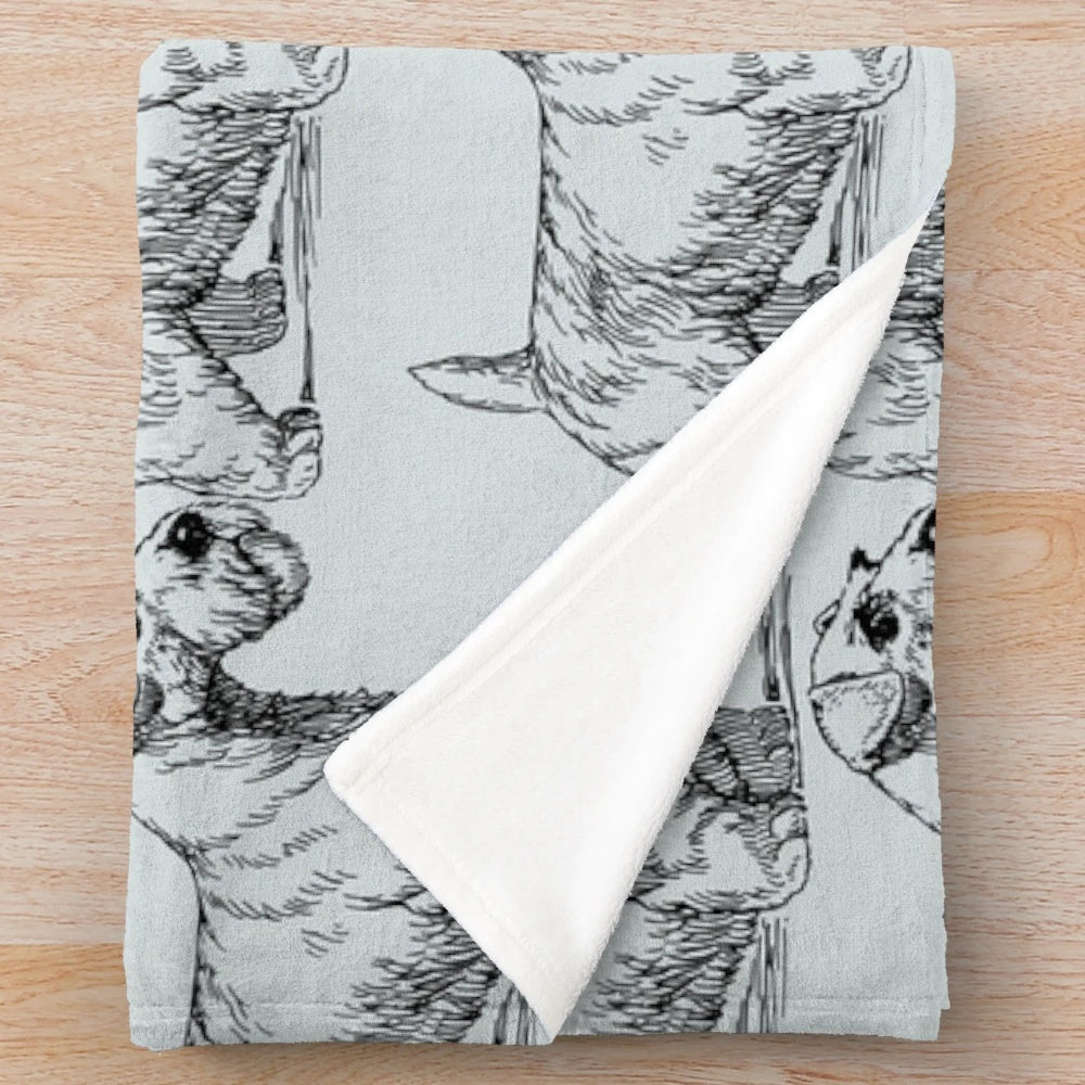 Sealyham Terrier Plush Blanket
