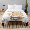 Soft and cuddly Senko-san anime-inspired plush blanket