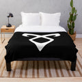 Soft and comfortable Shadowhunters themed plush blanket