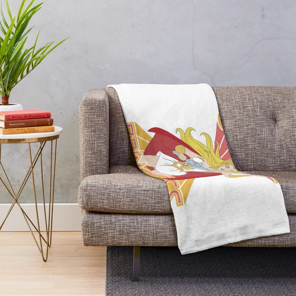 She-Ra inspired plush blanket