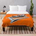 Sheffield Steelers Plush Blanket with Hockey Team Logo
