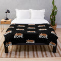 Soft and cuddly shiba inu plush blanket
