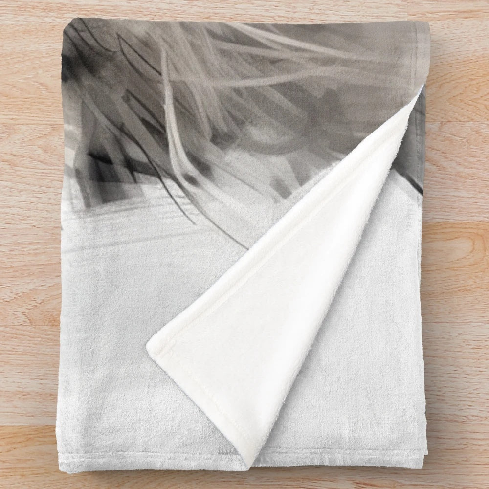 Soft and cuddly shih tzu plush blanket for shih tzu owners