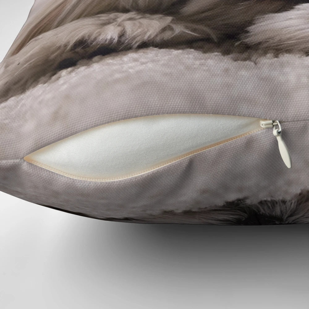 Soft and plush shih tzu sleeping pillow for dogs