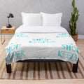 Shop keeper plush blanket for hospitality staff and retail workers