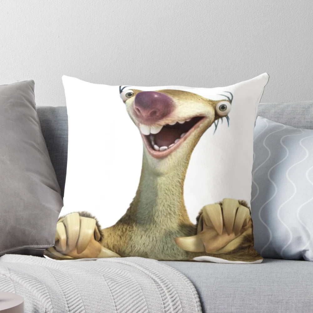 Soft and cuddly pillow featuring the iconic character SID from the Ice Age movies