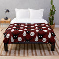 Cozy Over the Garden Wall silhouettes plush blanket