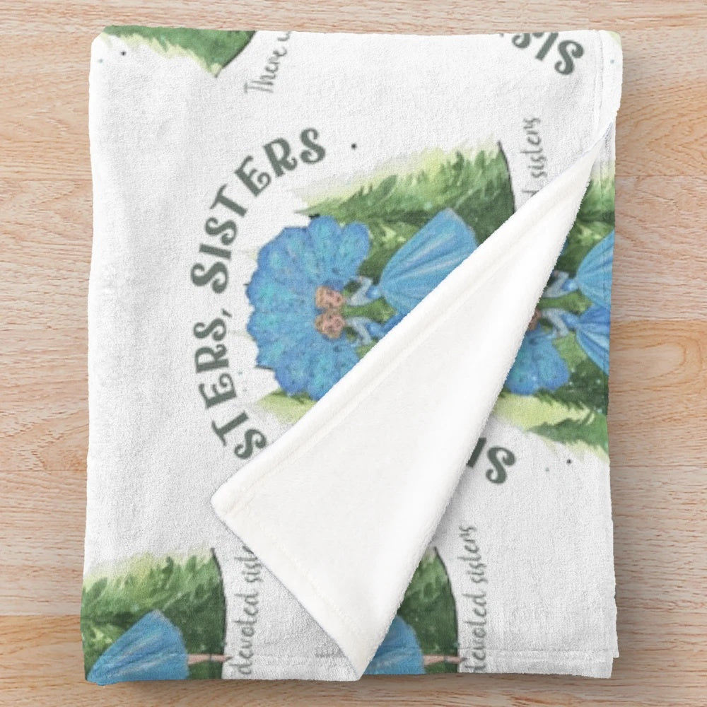 White Christmas Movie-Inspired Sisters Sisters Plush Blanket