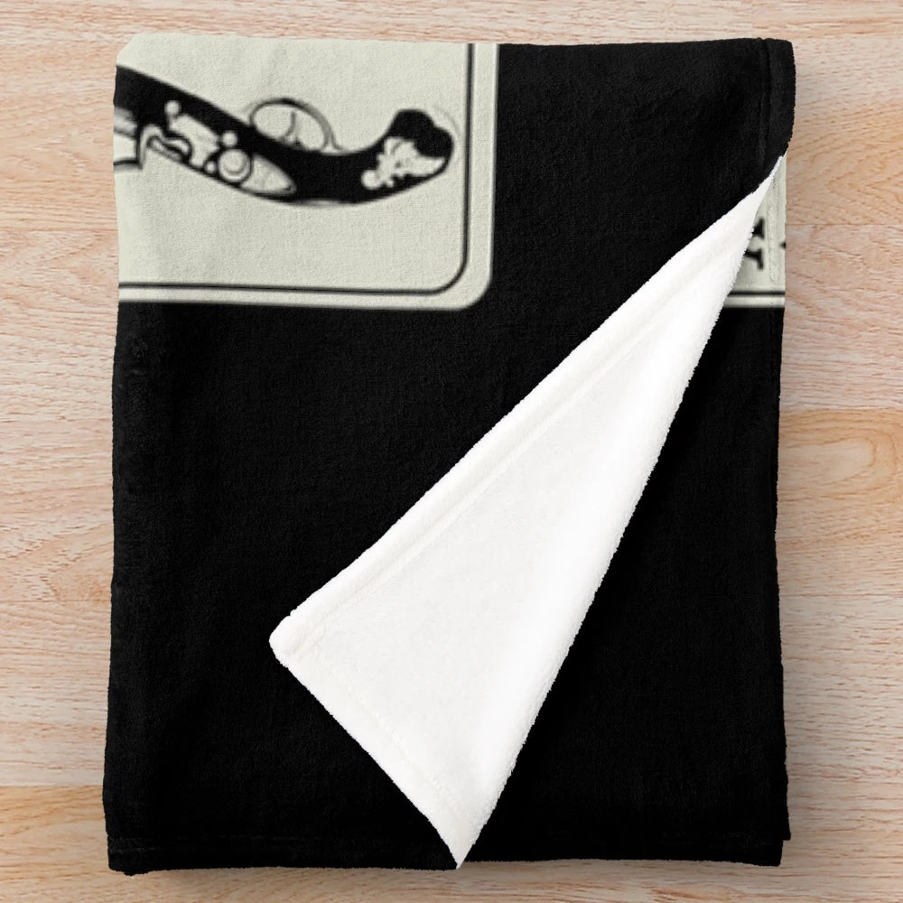 Six of Crows inspired plush blanket featuring the fantasy book series