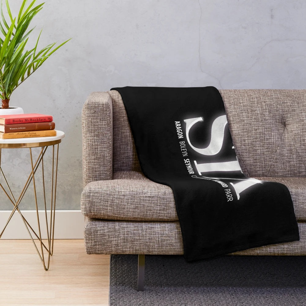 Six the Musical Logo Classic Plush Blanket