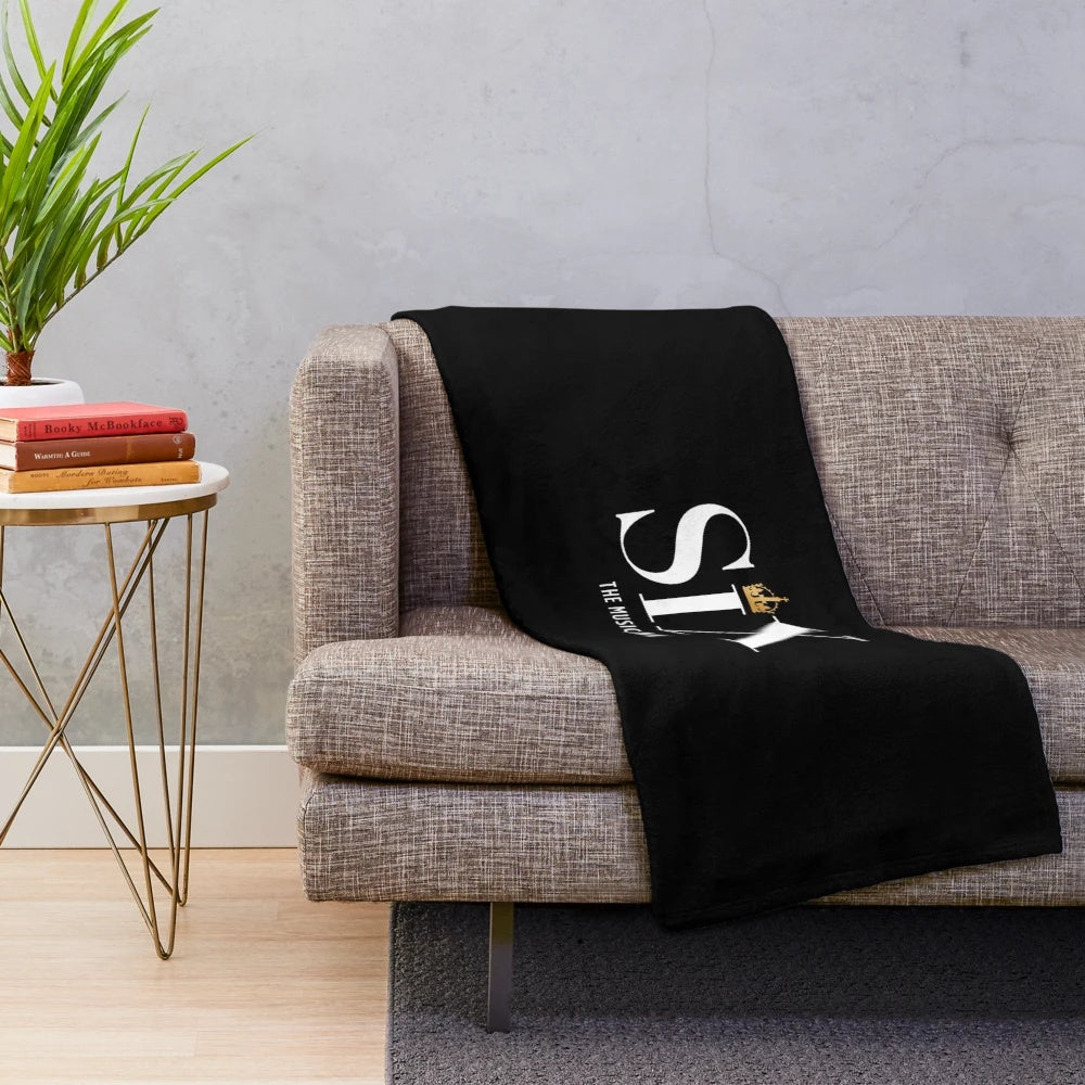 Six the Musical Inspired Plush Blanket with Six Queens Design