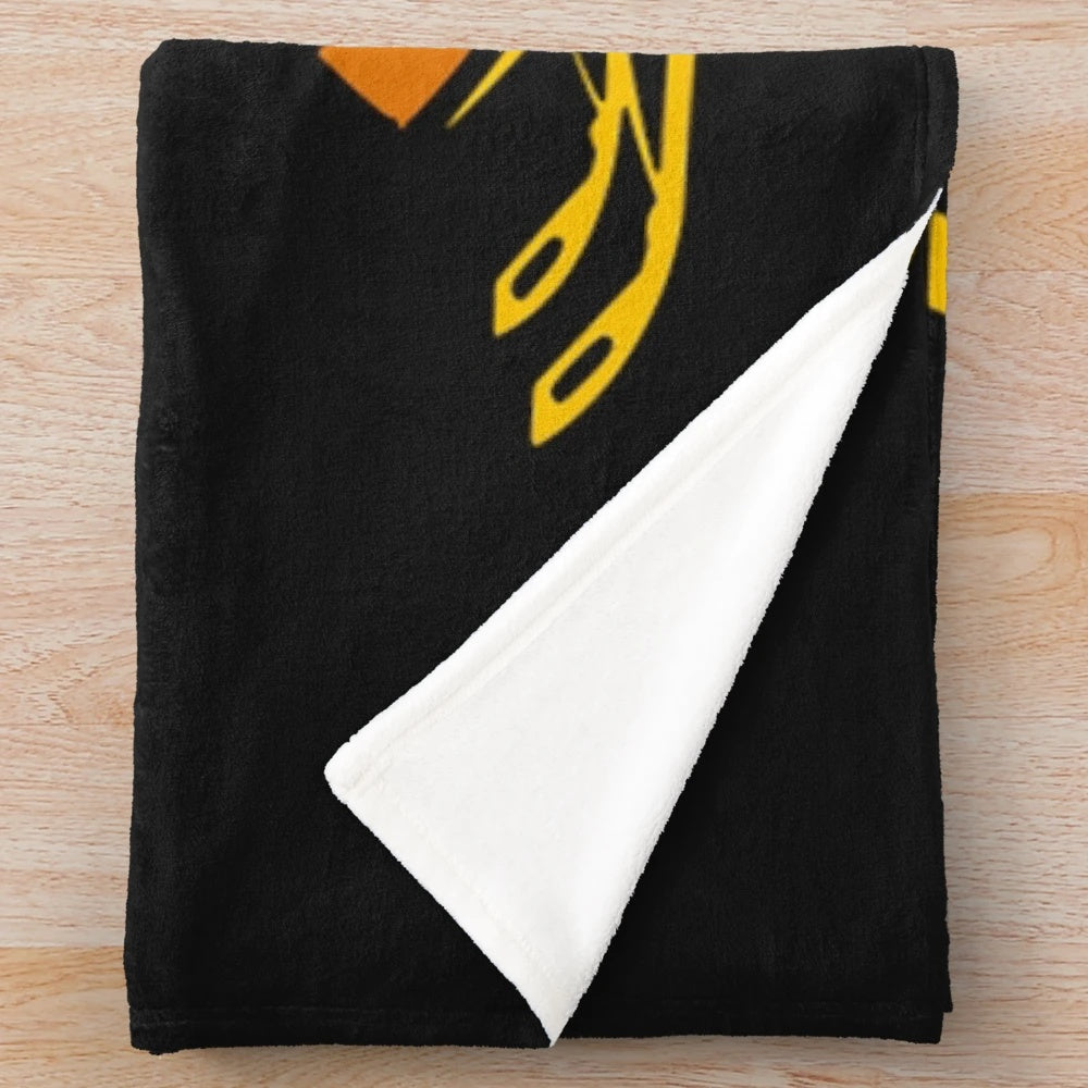 Ski Doo vintage snowmobile plush blanket