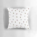 A soft, plush pillow featuring a winter sports pattern design