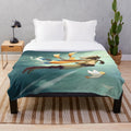 Sky Cotl inspired plush blanket