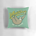 Soft, plush pillow featuring a cute sloth design, perfect for napping and relaxing on campus.