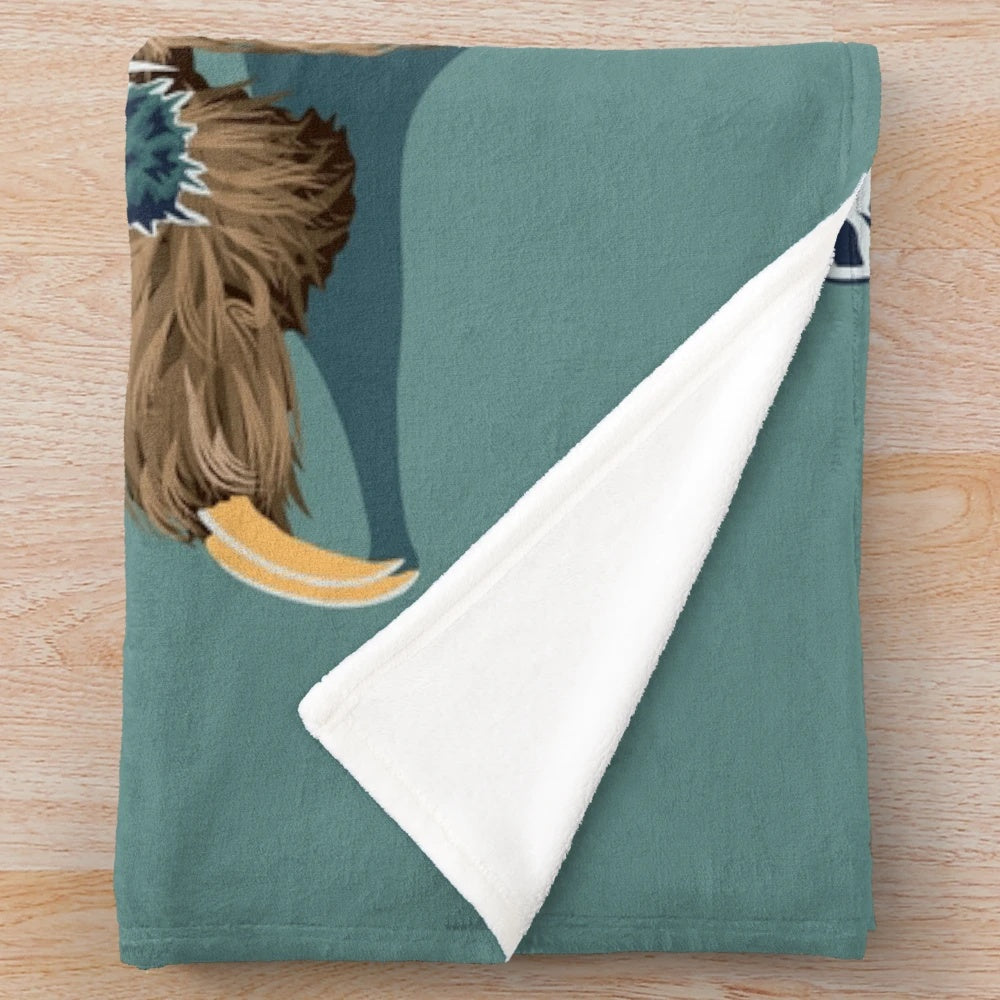 Sloth plush blanket for the always tired