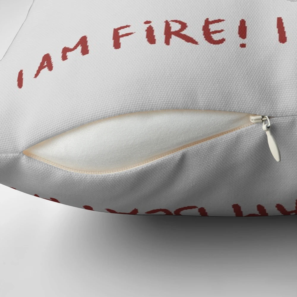 Plush pixel art dragon pillow featuring Smaug from The Hobbit and Lord of the Rings