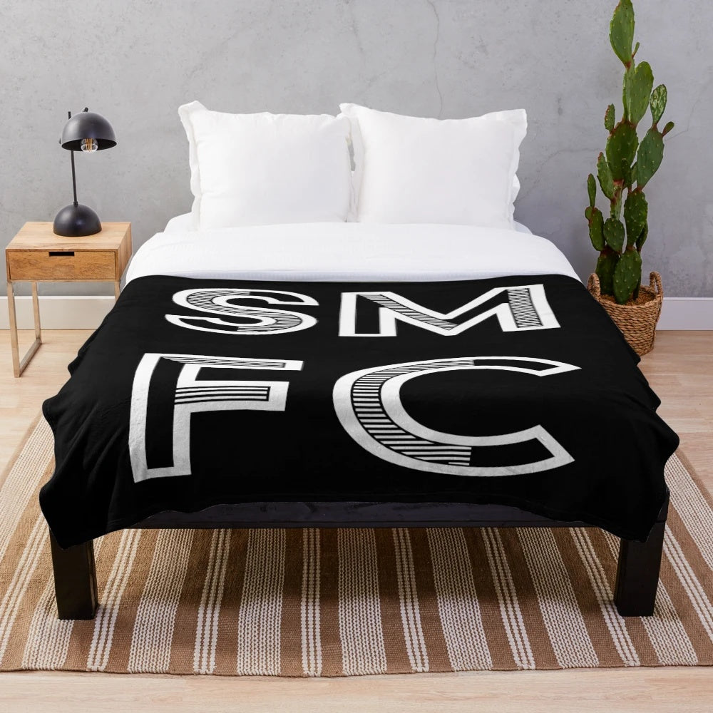 SMFC Plush Blanket featuring the St Mirren FC logo