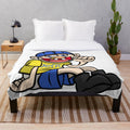 Soft and cuddly SML Jeffy plush blanket for kids