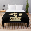 Smokie plush blanket with retro 1970s and 1980s music design