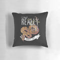 A plush, decorative pillow featuring a playful snake design, perfect for snake lovers and reptile enthusiasts.