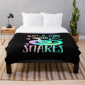Snuggly snake plush blanket for reptile and animal lovers