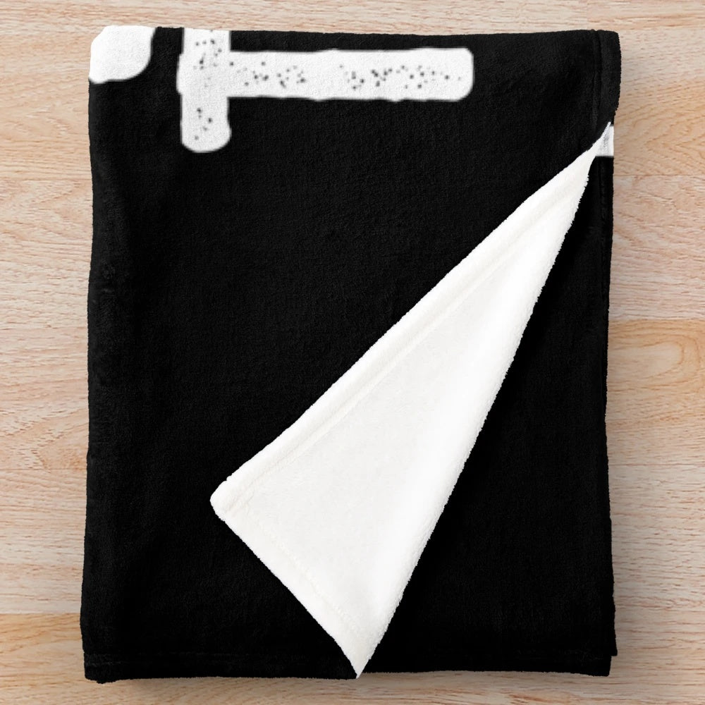 Snowmobile plush blanket for winter sport and outdoor enthusiasts