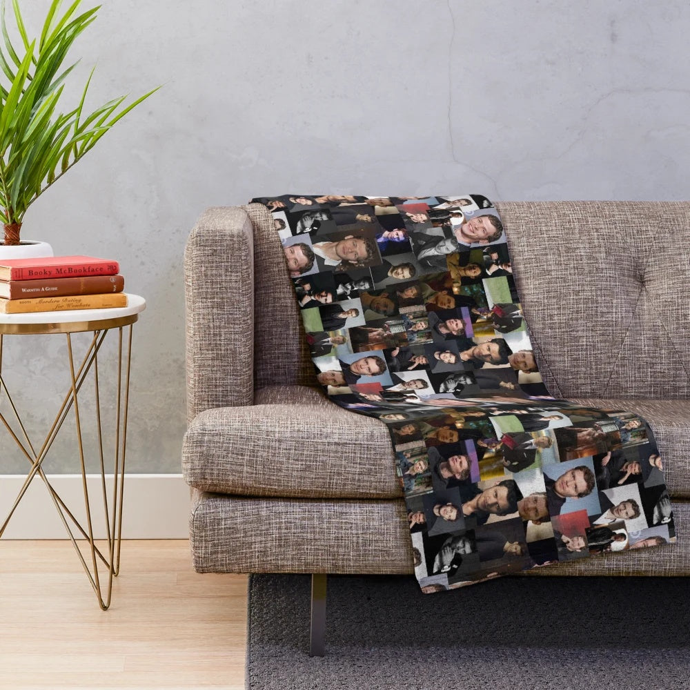 Cozy and soft plush blanket with a trendy aesthetic design, perfect for teens and girls