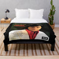 Soft and plush sweetheart-themed blanket for romantic decor