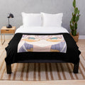 Cozy soft warm plush blanket inspired by the character Alya