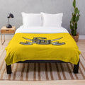 Southwestern University Plush Blanket with school colors and logo