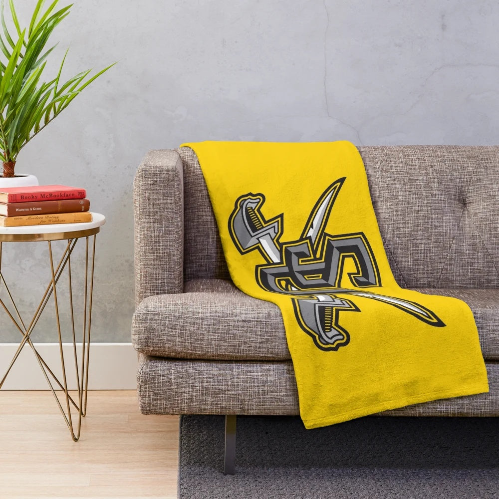 Southwestern University Plush Blanket with school colors and logo