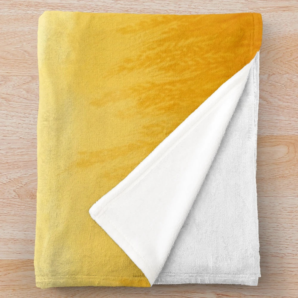Spice and Wolf inspired plush blanket with Holo the wise wolf