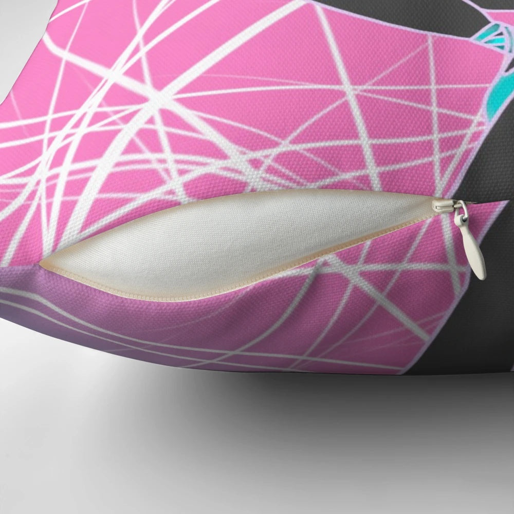 Spider-Gwen superhero pillow featuring the Marvel character Gwen Stacy as the Ghost Spider