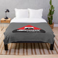 Soft and warm plush blanket with Spoon Sport and Honda Civic design