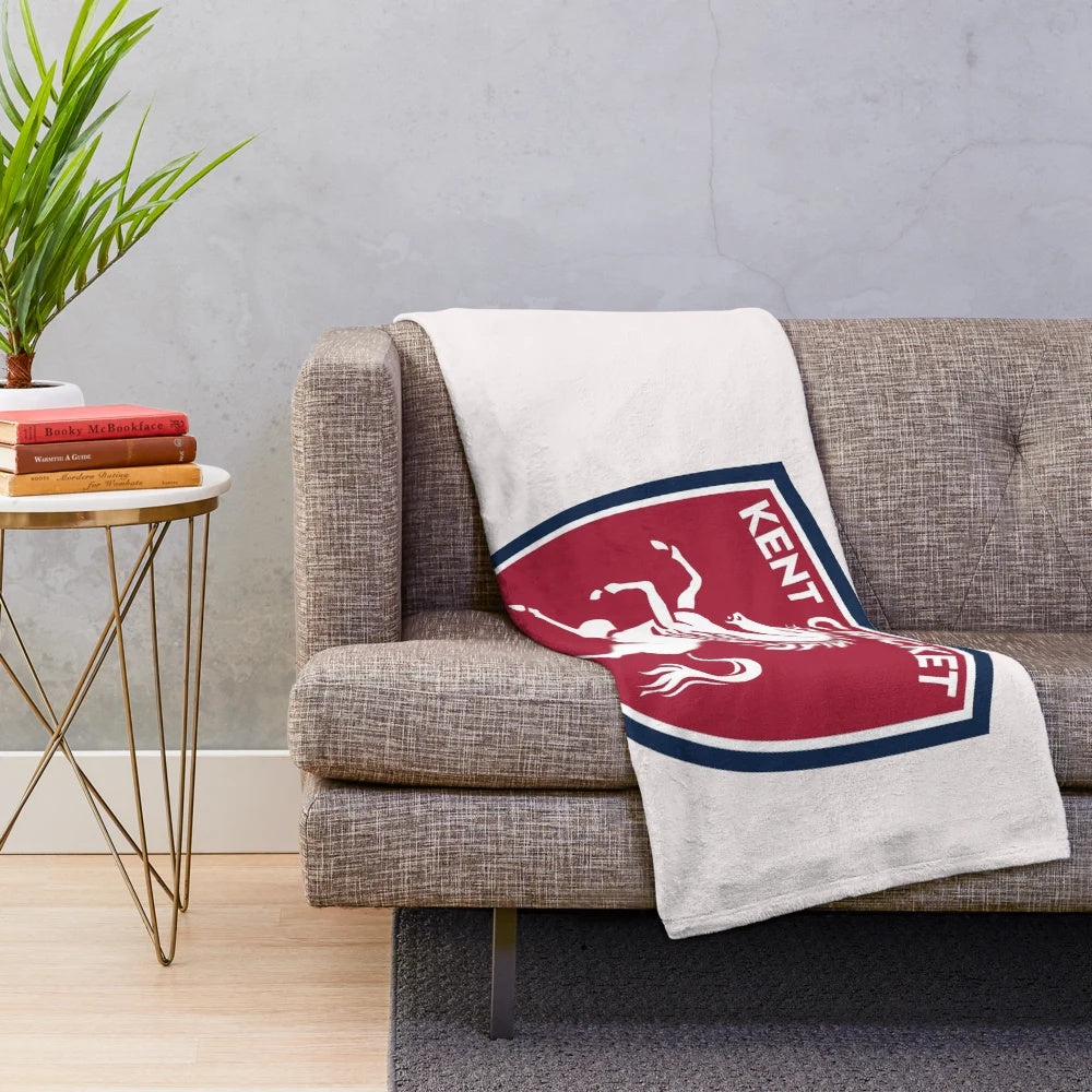 Kent County Cricket Club Plush Blanket
