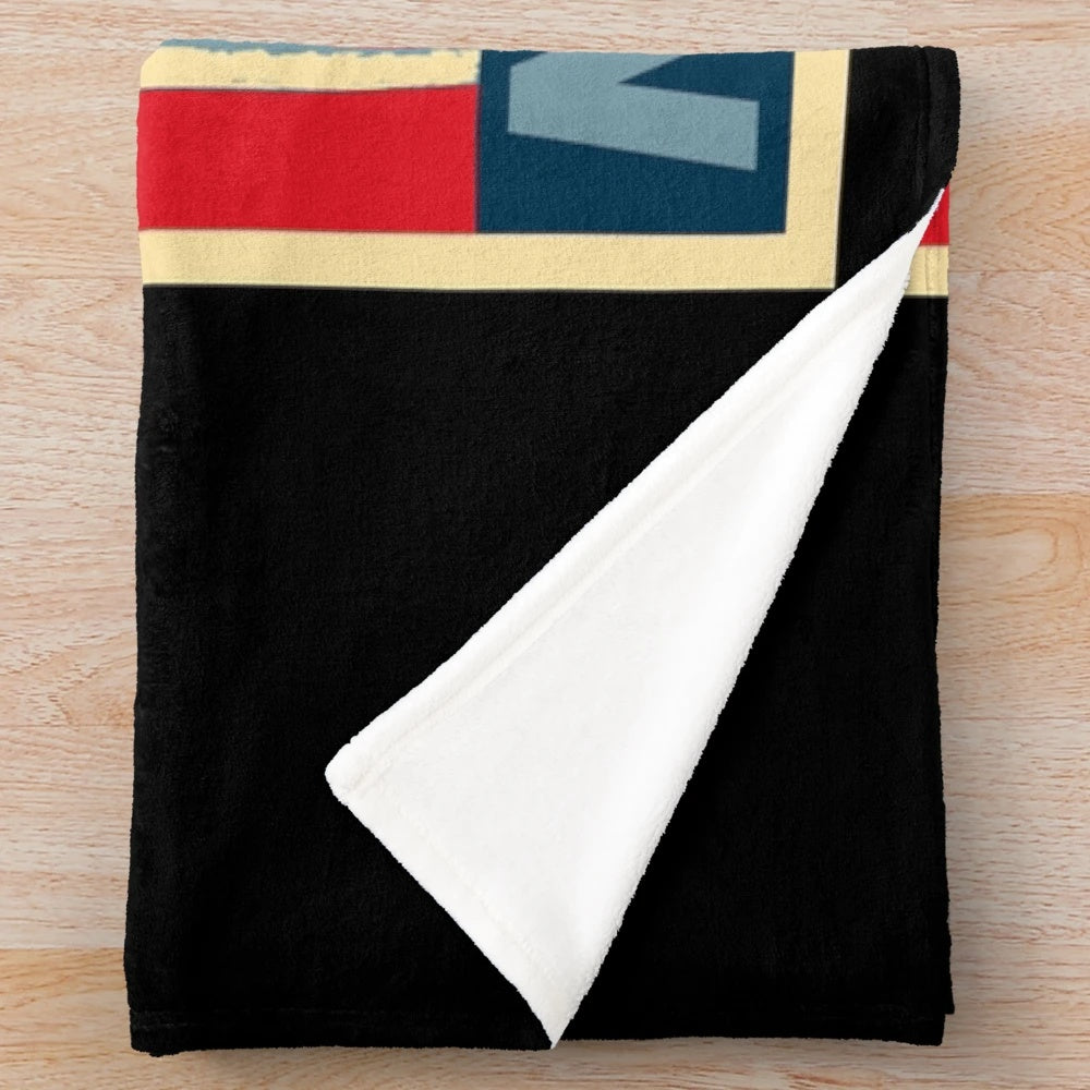 Tyrese Maxey inspired plush basketball blanket