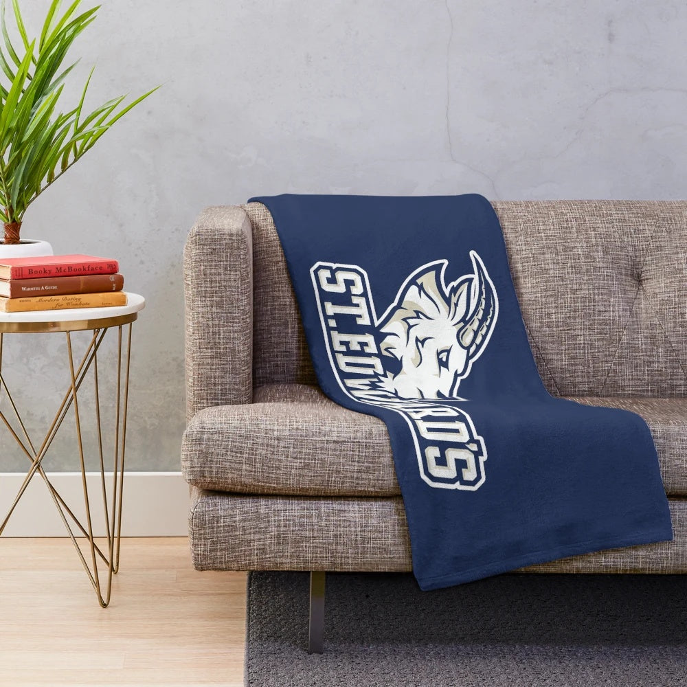 St. Edward's University Plush Blanket with College Logo