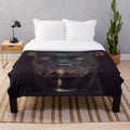 Soft and warm plush blanket with Staffordshire terrier design