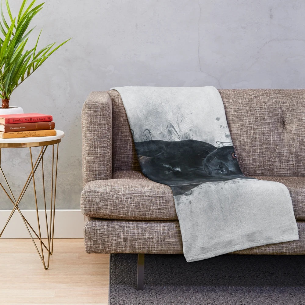 Staffordshire Bull Terrier plush blanket