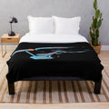 Plush blanket with Star Trek design