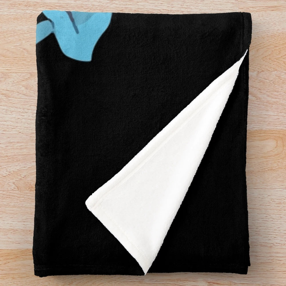 Plush blanket with Star Trek design