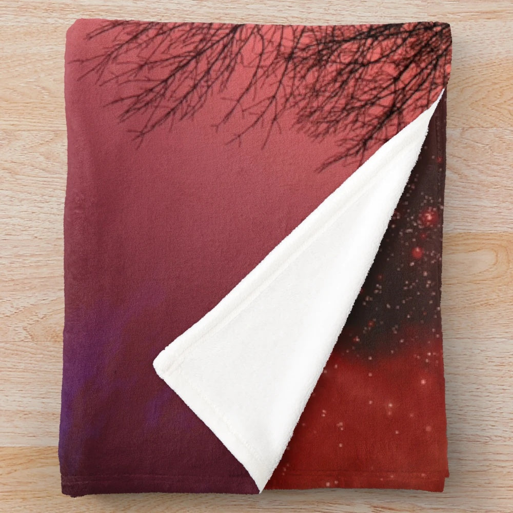 Star Trek Voyager themed plush blanket