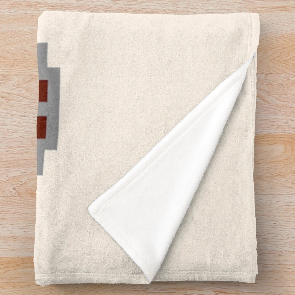 Stardew Valley inspired plush blanket featuring three cats