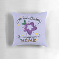 A soft, plush pillow featuring the iconic "StarDrop" from the video game Stardew Valley.