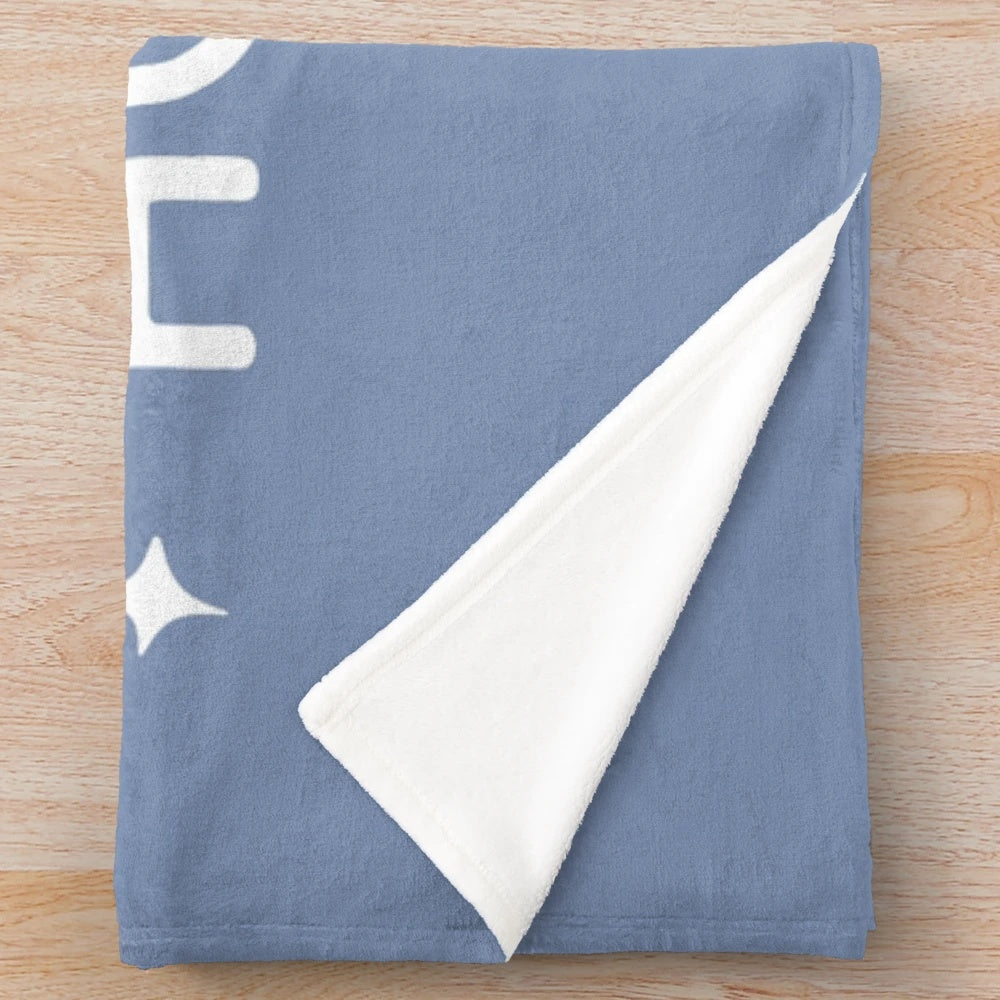 Gilmore Girls inspired plush blanket with stars hollow design