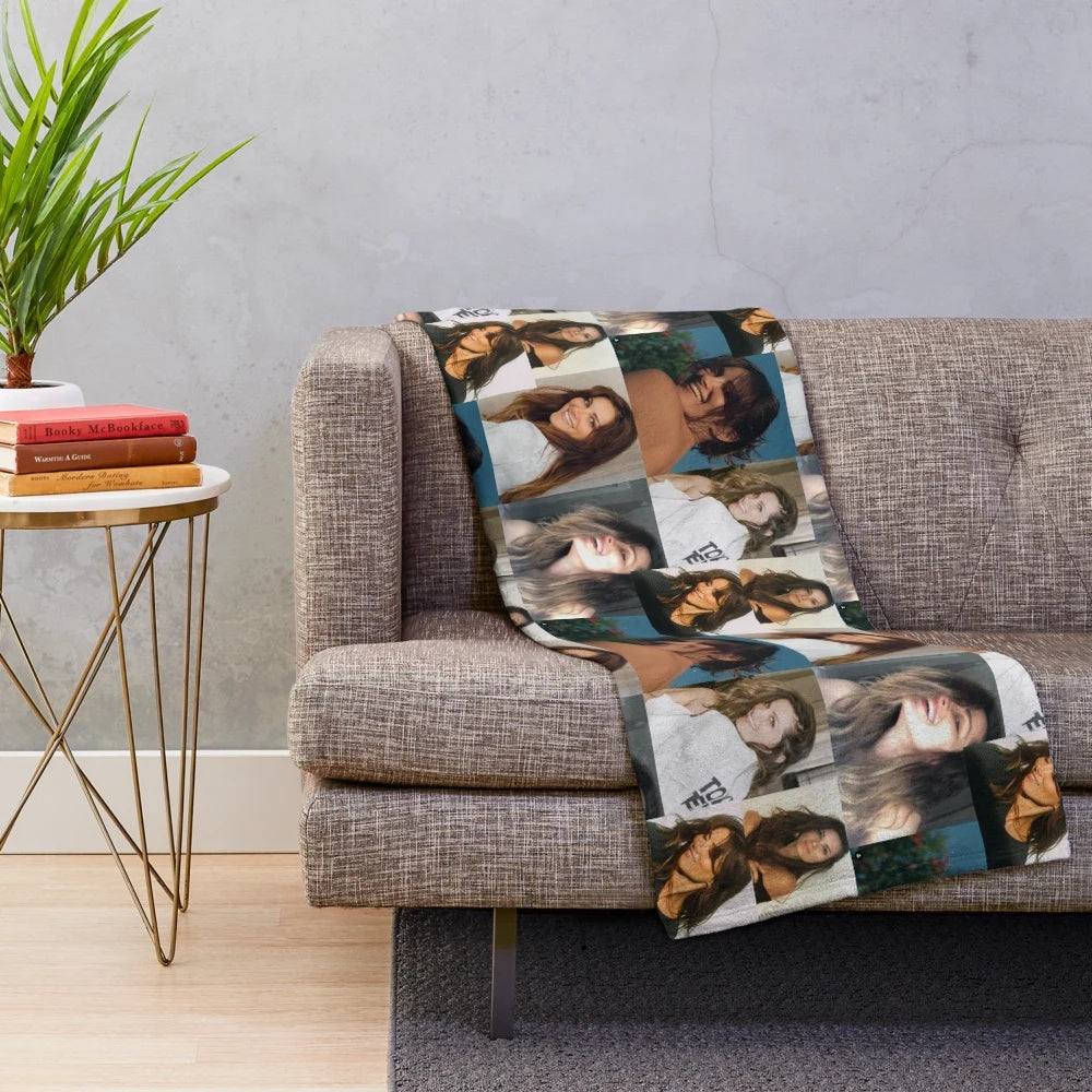 Stefania Spampinato inspired plush blanket with cute, aesthetic design