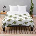 Stegosaurus plush blanket from The Land Before Time