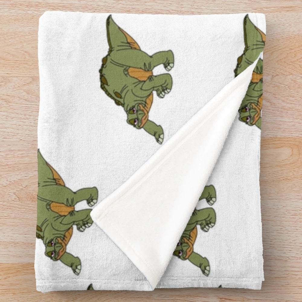 Stegosaurus plush blanket from The Land Before Time
