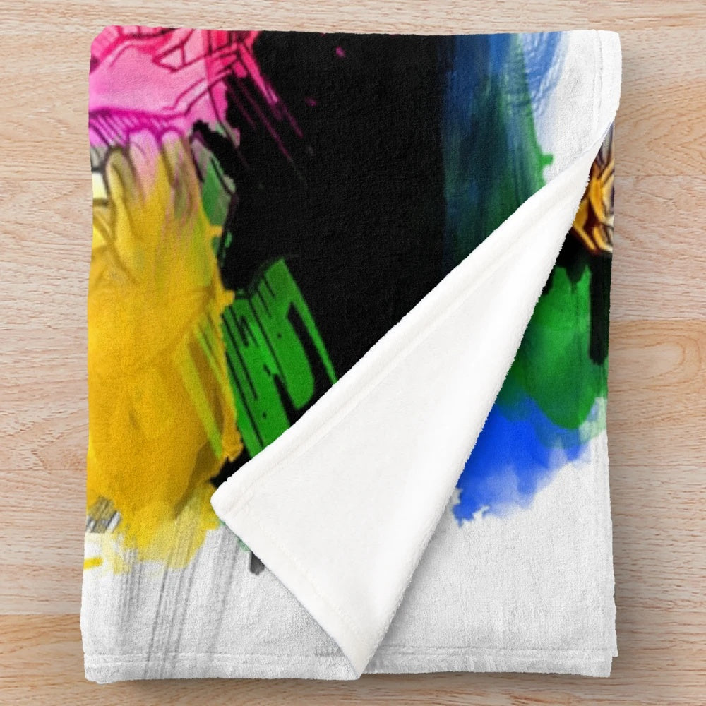 Steph Curry inspired plush blanket for basketball enthusiasts